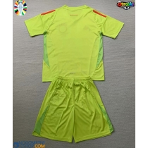 Otroški Nogometni dresi Nemčija Vratar Gostujoči EP 2024 Kratek Rokav (+ Kratke hlače)